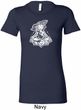 Ladies Yoga Shirt Krishna Longer Length Tee T-Shirt
