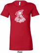 Ladies Yoga Shirt Krishna Longer Length Tee T-Shirt