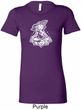 Ladies Yoga Shirt Krishna Longer Length Tee T-Shirt
