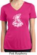 Ladies Yoga Shirt Krishna Moisture Wicking V-neck Tee T-Shirt