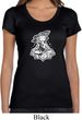 Ladies Yoga Shirt Krishna Scoop Neck Tee T-Shirt