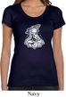 Ladies Yoga Shirt Krishna Scoop Neck Tee T-Shirt