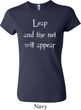 Ladies Yoga Shirt Leap Crewneck Tee T-Shirt