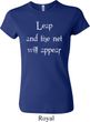 Ladies Yoga Shirt Leap Crewneck Tee T-Shirt