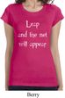 Ladies Yoga Shirt Leap Longer Length Tee T-Shirt