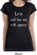 Ladies Yoga Shirt Leap Longer Length Tee T-Shirt
