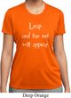 Ladies Yoga Shirt Leap Moisture Wicking Tee T-Shirt