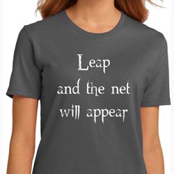 Ladies Yoga Shirt Leap Organic Tee T-Shirt
