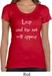 Ladies Yoga Shirt Leap Scoop Neck Tee T-Shirt