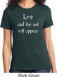 Ladies Yoga Shirt Leap Tee T-Shirt