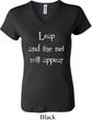 Ladies Yoga Shirt Leap V-neck Tee T-Shirt