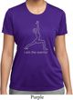 Ladies Yoga Shirt Line Warrior Moisture Wicking Tee T-Shirt
