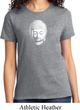 Ladies Yoga Shirt Little Buddha Head Tee T-Shirt