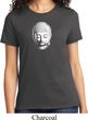 Ladies Yoga Shirt Little Buddha Head Tee T-Shirt
