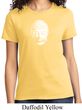 Ladies Yoga Shirt Little Buddha Head Tee T-Shirt