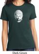 Ladies Yoga Shirt Little Buddha Head Tee T-Shirt