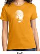Ladies Yoga Shirt Little Buddha Head Tee T-Shirt