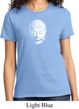 Ladies Yoga Shirt Little Buddha Head Tee T-Shirt