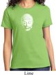 Ladies Yoga Shirt Little Buddha Head Tee T-Shirt