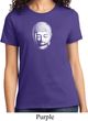 Ladies Yoga Shirt Little Buddha Head Tee T-Shirt