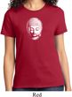 Ladies Yoga Shirt Little Buddha Head Tee T-Shirt