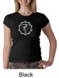 Ladies Yoga Shirt Manipura Chakra Meditation Crewneck Shirt