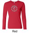 Ladies Yoga Shirt Manipura Chakra Meditation Long Sleeve Shirt