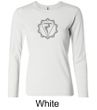 Ladies Yoga Shirt Manipura Chakra Meditation Long Sleeve Shirt