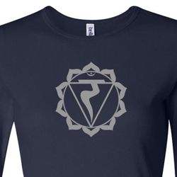 Ladies Yoga Shirt Manipura Chakra Meditation Long Sleeve Shirt Ladies Yoga Shirt Manipura Chakra Meditation Long Sleeve Shirt