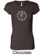 Ladies Yoga Shirt Manipura Chakra Meditation Longer Length Shirt