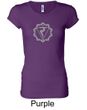Ladies Yoga Shirt Manipura Chakra Meditation Longer Length Shirt