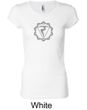 Ladies Yoga Shirt Manipura Chakra Meditation Longer Length Shirt