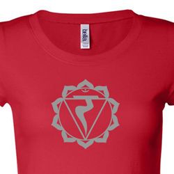 Ladies Yoga Shirt Manipura Chakra Meditation Longer Length Shirt Ladies Yoga Shirt Manipura Chakra Meditation Longer Length Shirt
