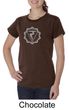 Ladies Yoga Shirt Manipura Chakra Meditation Organic T-shirt