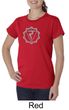 Ladies Yoga Shirt Manipura Chakra Meditation Organic T-shirt