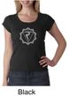 Ladies Yoga Shirt Manipura Chakra Meditation Scoop Neck Shirt