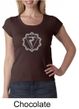 Ladies Yoga Shirt Manipura Chakra Meditation Scoop Neck Shirt