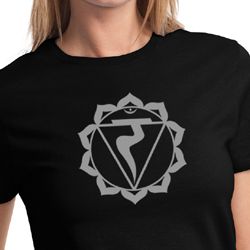 Ladies Yoga Shirt Manipura Chakra Meditation T-shirt Ladies Yoga Shirt Manipura Chakra Meditation T-shirt
