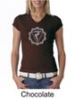 Ladies Yoga Shirt Manipura Chakra Meditation V-neck Shirt