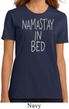 Ladies Yoga Shirt Namastay In Bed Organic Tee T-Shirt