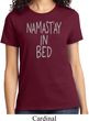 Ladies Yoga Shirt Namastay In Bed Tee T-Shirt