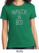 Ladies Yoga Shirt Namastay In Bed Tee T-Shirt