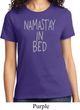 Ladies Yoga Shirt Namastay In Bed Tee T-Shirt