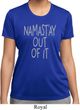 Ladies Yoga Shirt Namastay Out Of It Moisture Wicking Tee T-Shirt