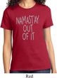 Ladies Yoga Shirt Namastay Out Of It Tee T-Shirt