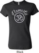 Ladies Yoga Shirt Namaste Om Crewneck Tee T-Shirt