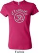 Ladies Yoga Shirt Namaste Om Crewneck Tee T-Shirt