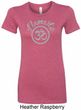 Ladies Yoga Shirt Namaste Om Longer Length Tee T-Shirt