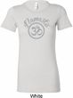 Ladies Yoga Shirt Namaste Om Longer Length Tee T-Shirt
