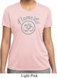 Ladies Yoga Shirt Namaste Om Moisture Wicking Tee T-Shirt